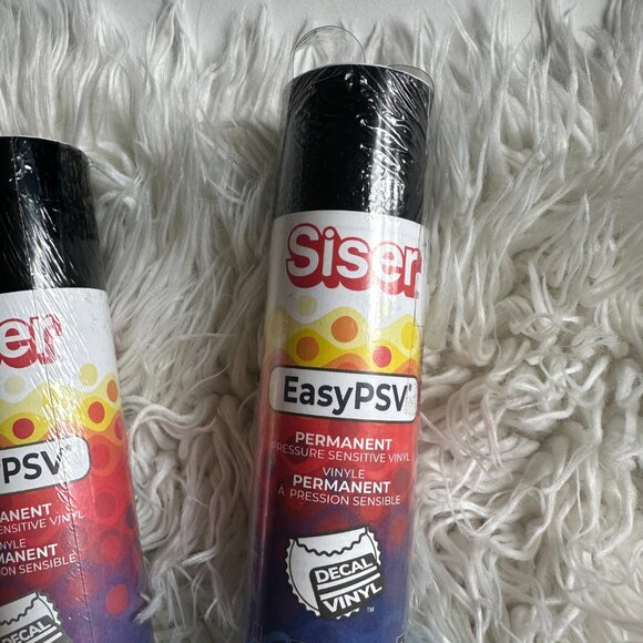 Siser Easy PSV NEW in Black Cat VINYL for cricut 4 rolls never open - Picture 5 of 5